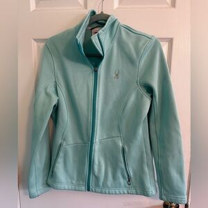 Women’s Spyder core sweater  zip up - size Large